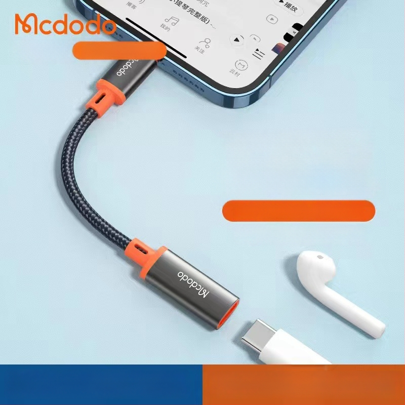 Mcdodo OT-553 Type-C към Lightning адаптер за Android и Apple устройства с бързо зареждане