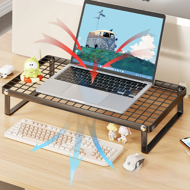 Στήριγμα για λάπτοπ και οθόνη – Με μεταλλική κατασκευή – Μάρκα Evesigar/Isijia – Για λάπτοπ και επιτραπέζιο monitor – Μοντέλο 2270446910148444416