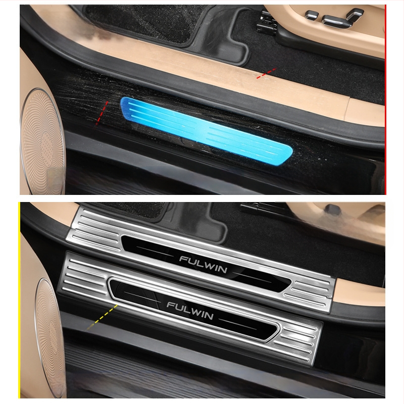 Durvju praga komplekts Chery Fengyun T11 — Metāla konstrukcija, Ietver sagaidīšanas pedāli un aizmugurējo aizsargu, Bez pielāgošanas