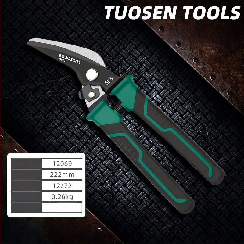 Tuosen клещи за премахване на изолацията на проводници — многофункционален инструмент за премахване на изолацията, кримпване, захващане и отваряне на кабели