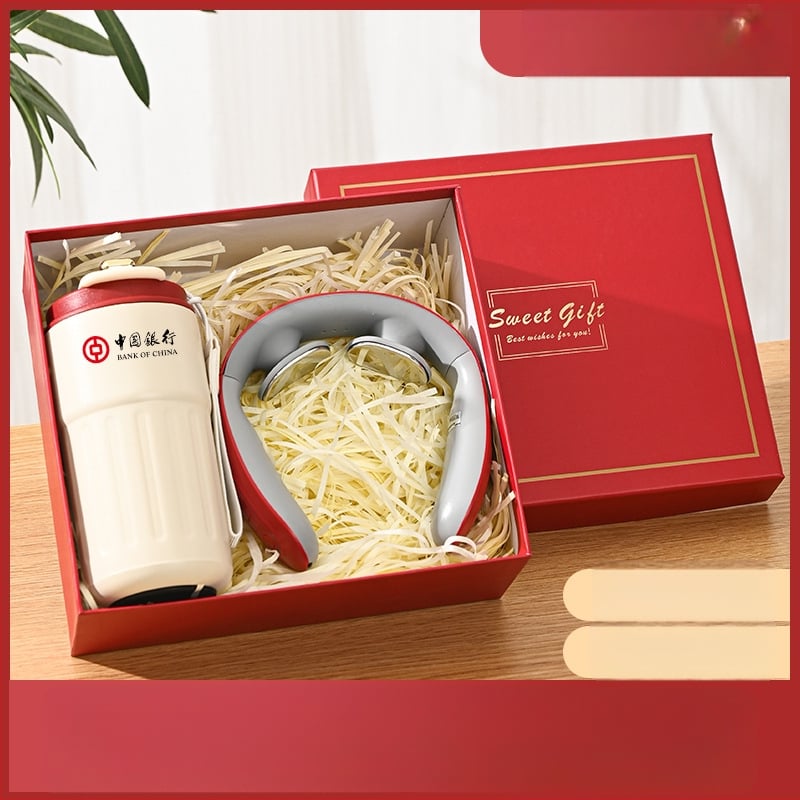 Üzleti ajándék termosz bögre egyedi logóval – 316 rozsdamentes acél, vákuum szigetelés 0–6 óra, nyomtatható logó, hordozó zsinórral, díszdobozos csomagolás