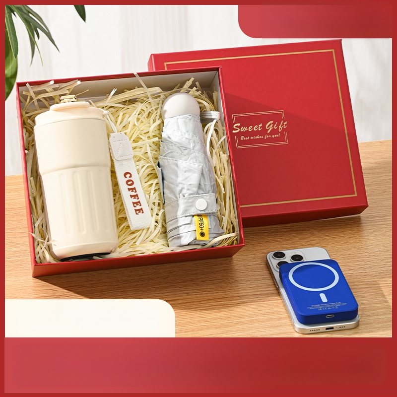 Üzleti ajándék termosz bögre egyedi logóval – 316 rozsdamentes acél, vákuum szigetelés 0–6 óra, nyomtatható logó, hordozó zsinórral, díszdobozos csomagolás