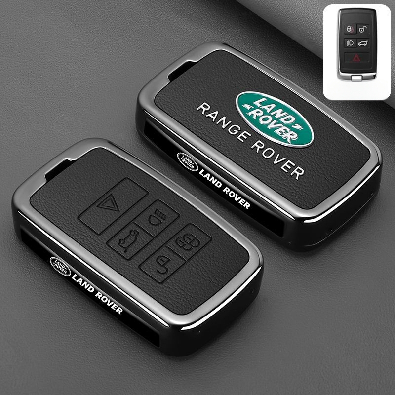 Калъф за ключ за LH автомобил, цинкова сплав, ретро стил