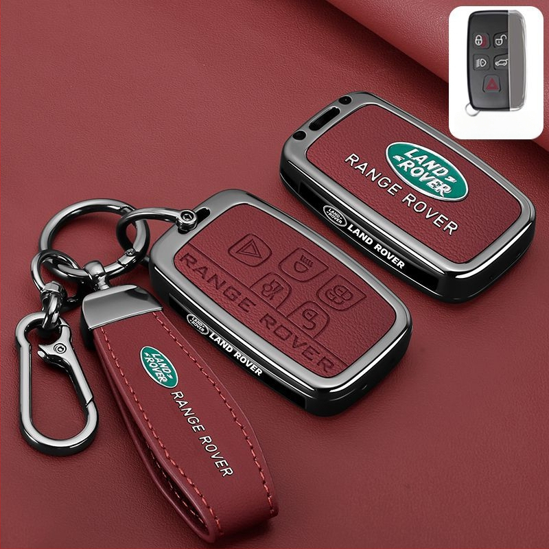 Калъф за ключ за LH автомобил, цинкова сплав, ретро стил