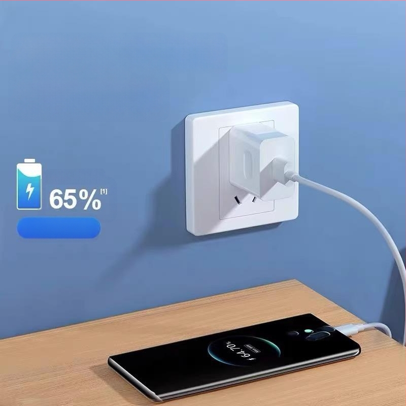 Kainuo Huawei Mate30 γρήγορη κεφαλή φόρτισης με αναδιπλούμενο σιλικόν, 40W, 5A