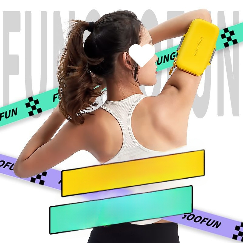 Унисекс арм-баг за телефон за фитнес и бягане, дишащ Corduroy материал, подходящ за колоездене