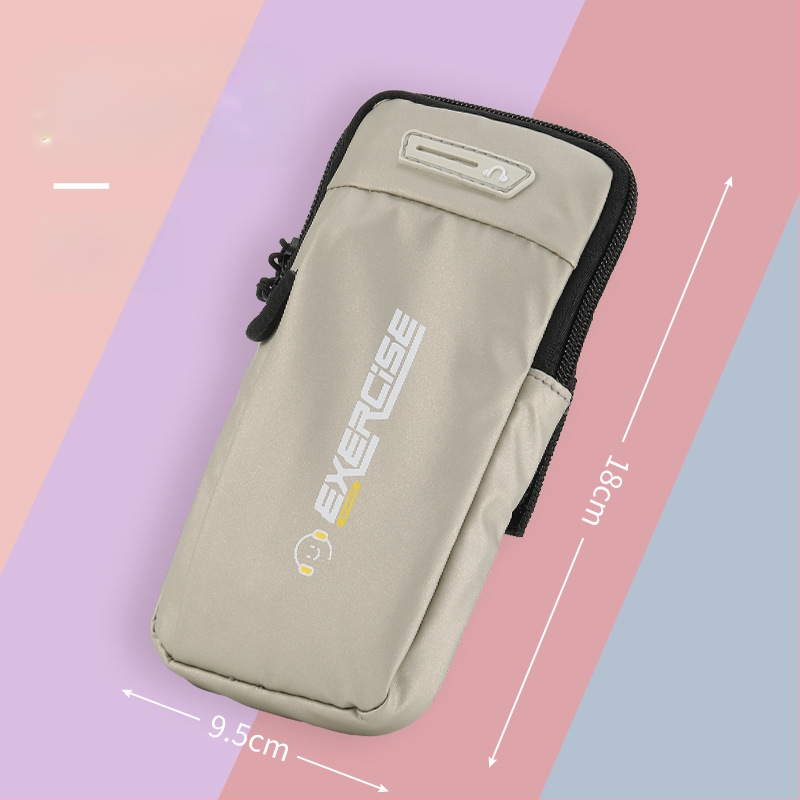 Унисекс арм-баг за телефон за фитнес и бягане, дишащ Corduroy материал, подходящ за колоездене