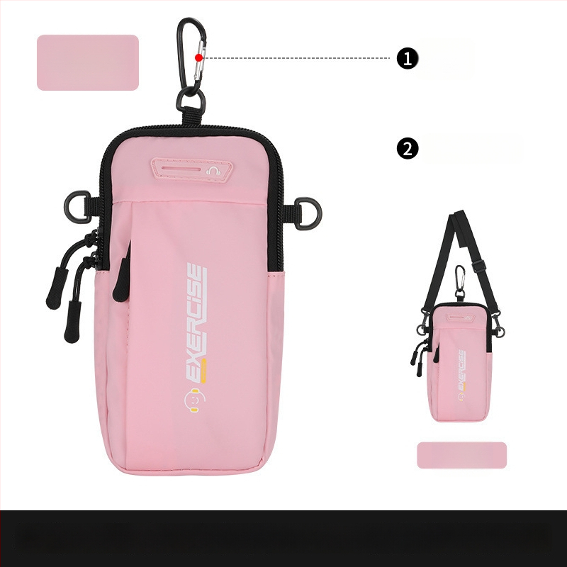 Унисекс арм-баг за телефон за фитнес и бягане, дишащ Corduroy материал, подходящ за колоездене