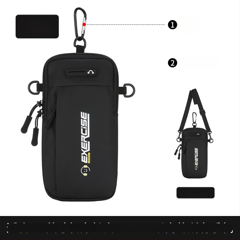 Унисекс арм-баг за телефон за фитнес и бягане, дишащ Corduroy материал, подходящ за колоездене