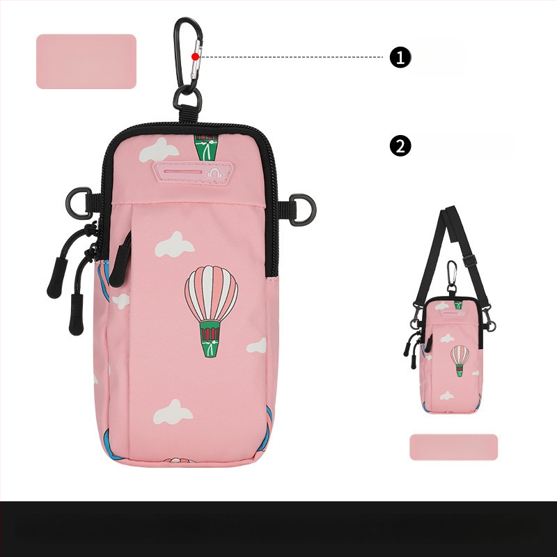 Унисекс арм-баг за телефон за фитнес и бягане, дишащ Corduroy материал, подходящ за колоездене