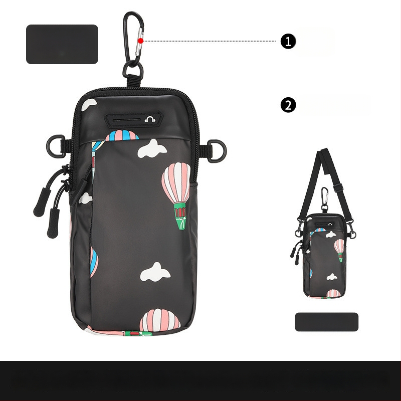 Унисекс арм-баг за телефон за фитнес и бягане, дишащ Corduroy материал, подходящ за колоездене