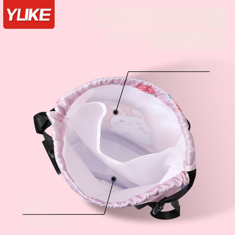 Rucsac pentru copii cu compartiment uscat/moc, impermeabil, model Cartoon, material poliester + EVA, unisex, pentru utilizare în aer liber