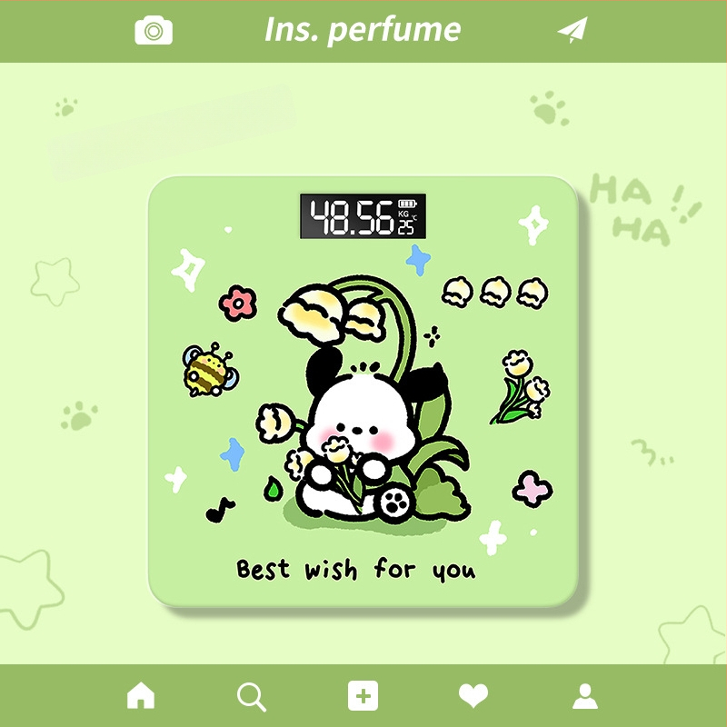 Cântar electronic de greutate, stil desen animat, alimentare cu baterie, capacitate maximă 180 kg