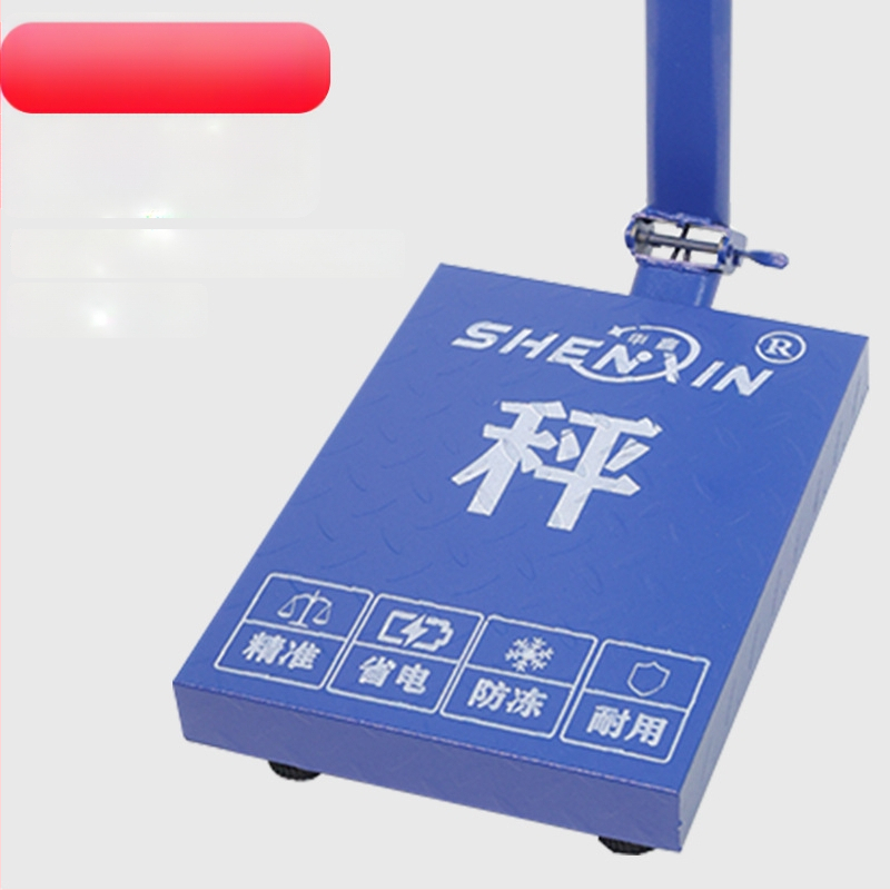 Shenxin 150kgF összecsukható padlón álló elektronikus mérleg, akkumulátoros működés, 50 g–150 kg tartomány, zöldségek értékesítéséhez