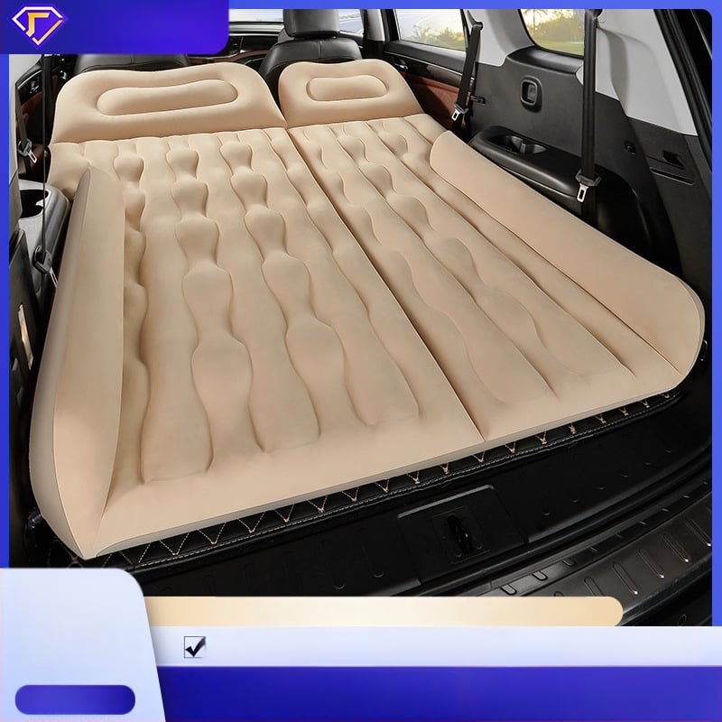 Автомобилна надуваема постелка за SUV - двойно използване за пътуване и къмпинг, модел 13100TM, максимална товароподемност 400 кг, електрическа помпа