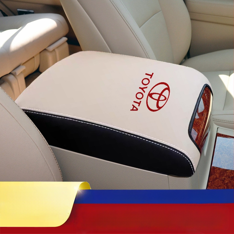 Калъф за централна подлакътникова кутия за Toyota Land Cruiser – реална микрофибърна кожа, персонализиране, съвместим с Land Cruiser