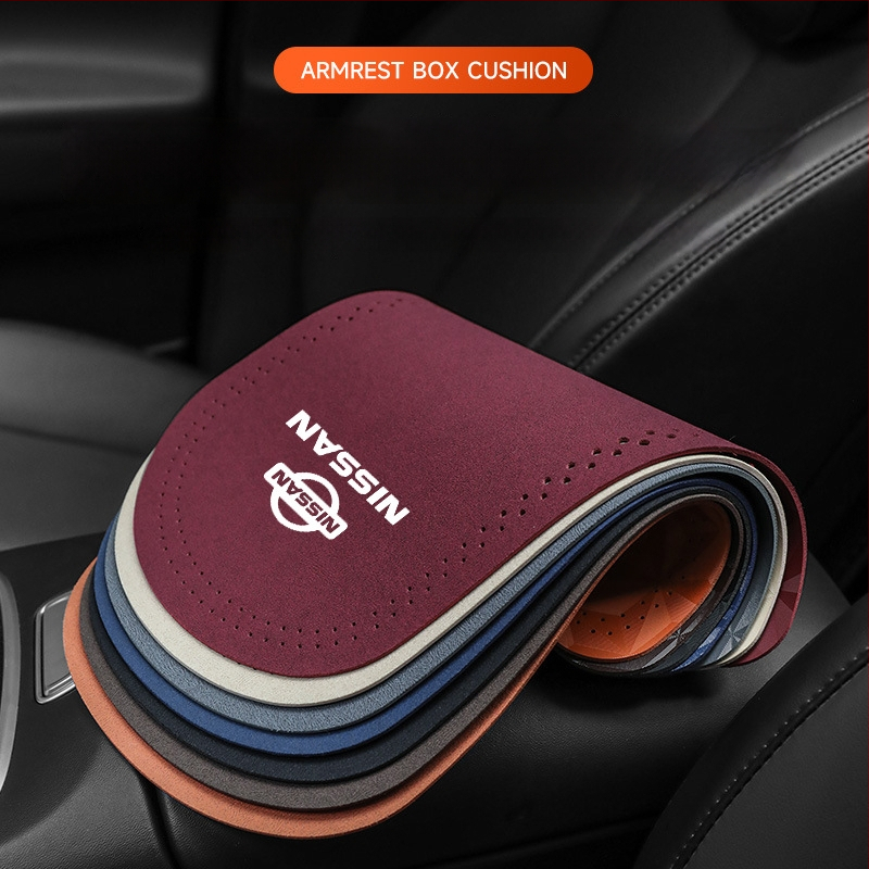 Замшев подлакътник за автомобил (Материал: замш; Произход: Гуанчжоу; Марка: Car Serving Workshop; Съвместимост: Универсални модели)