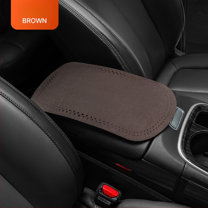 Замшев подлакътник за автомобил (Материал: замш; Произход: Гуанчжоу; Марка: Car Serving Workshop; Съвместимост: Универсални модели)