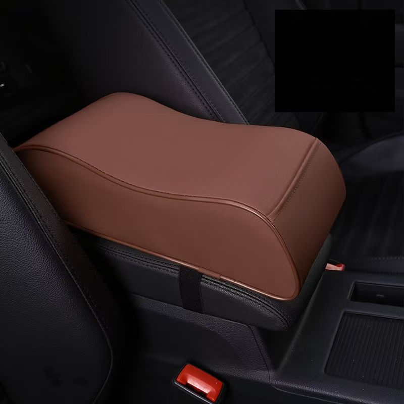 Автомобилен подлакътник — кожен повдигащ пад за централен подлакътник, универсално пасва, марка Xinyida/xiazhiwei