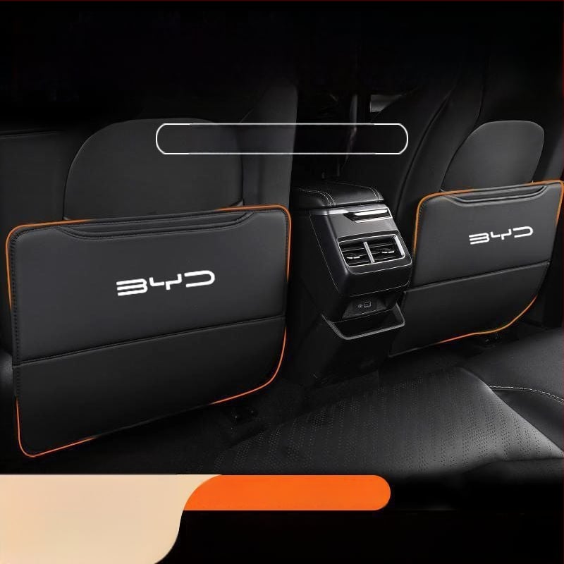 BYD Seagull Задна антиударна подложка за седалка с джоб за гръб и интериорен декор против замърсяване