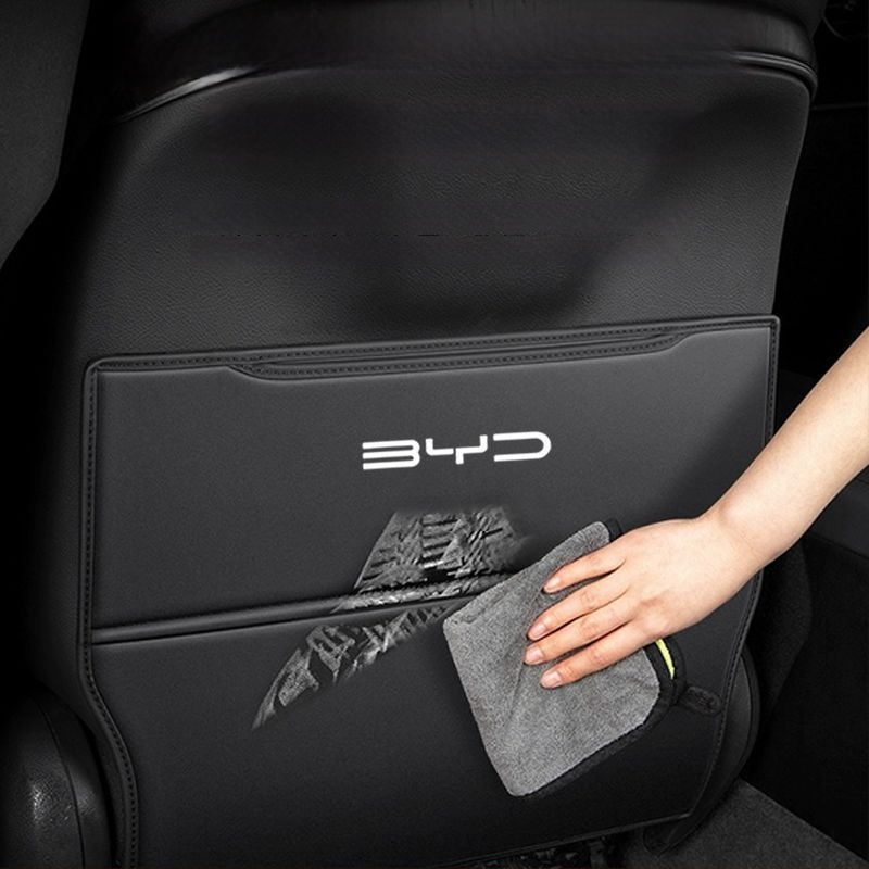 BYD Seagull Задна антиударна подложка за седалка с джоб за гръб и интериорен декор против замърсяване