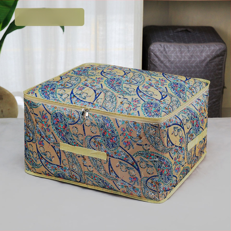 Τσάντα αποθήκευσης με λεοπάρ σχέδιο, αδιάβροχο Oxford ύφασμα, κυβοειδές σχήμα, πολυλειτουργικός οργανωτής