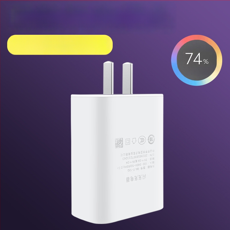 Longzhen KT-VO120W USB-C φορτιστής γρήγορης φόρτισης με καλώδιο για vivo Y35+