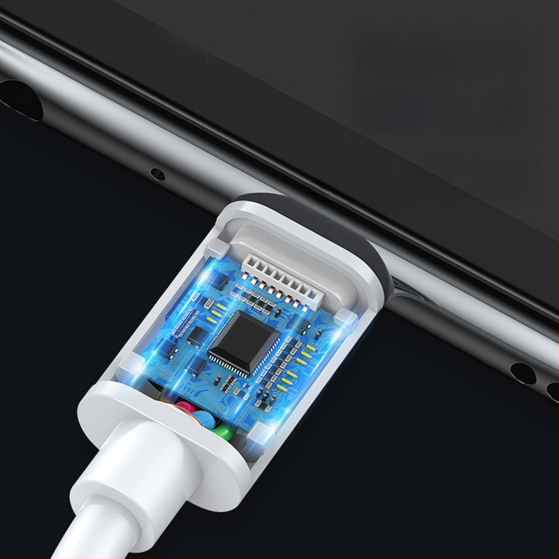Longzhen KT-VO120W USB-C φορτιστής γρήγορης φόρτισης με καλώδιο για vivo Y35+