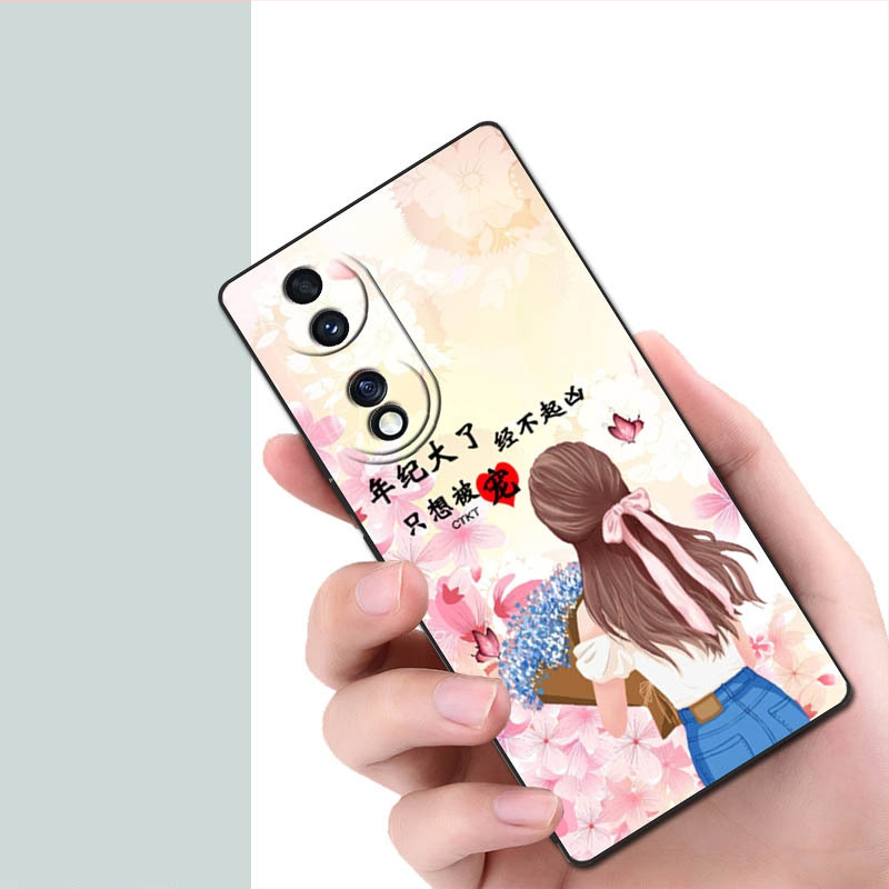 Силиконов калъф за Huawei Honor 70, 5G, пълно покритие, удароустойчив