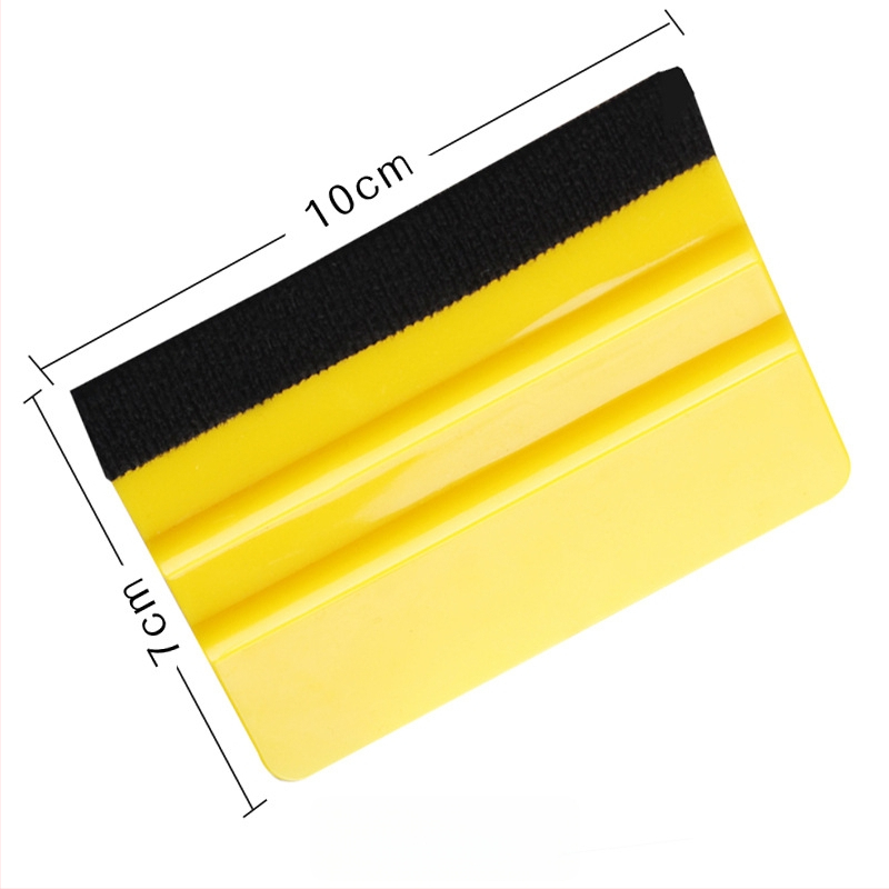 Скрапер за автомобилни фолиа, двустранен квадратен, от PP пластмаса