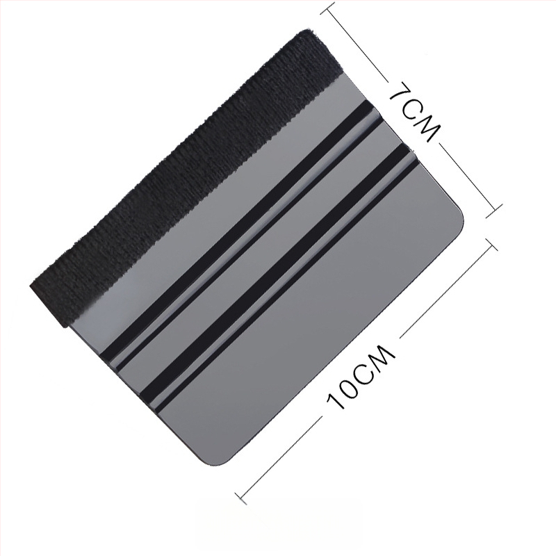 Скрапер за автомобилни фолиа, двустранен квадратен, от PP пластмаса