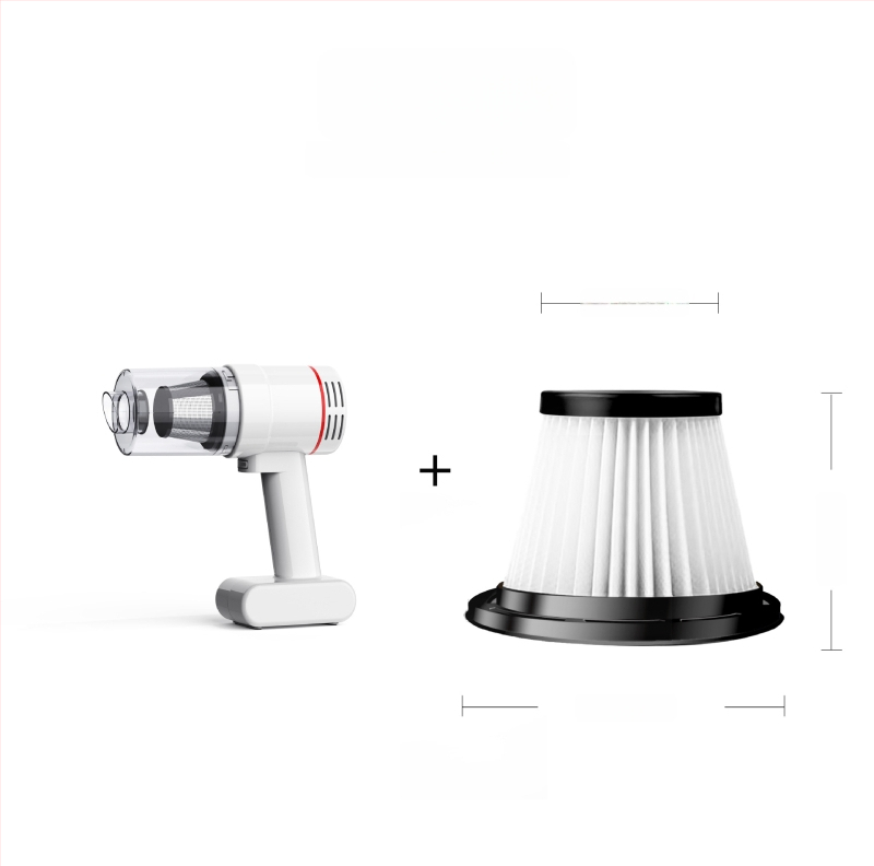 Портативна автомобилна прахосмукачка с метален HEPA филтър, миещ се, стерилизационна функция, 90W, 7.4V, 5500Pa всмукване