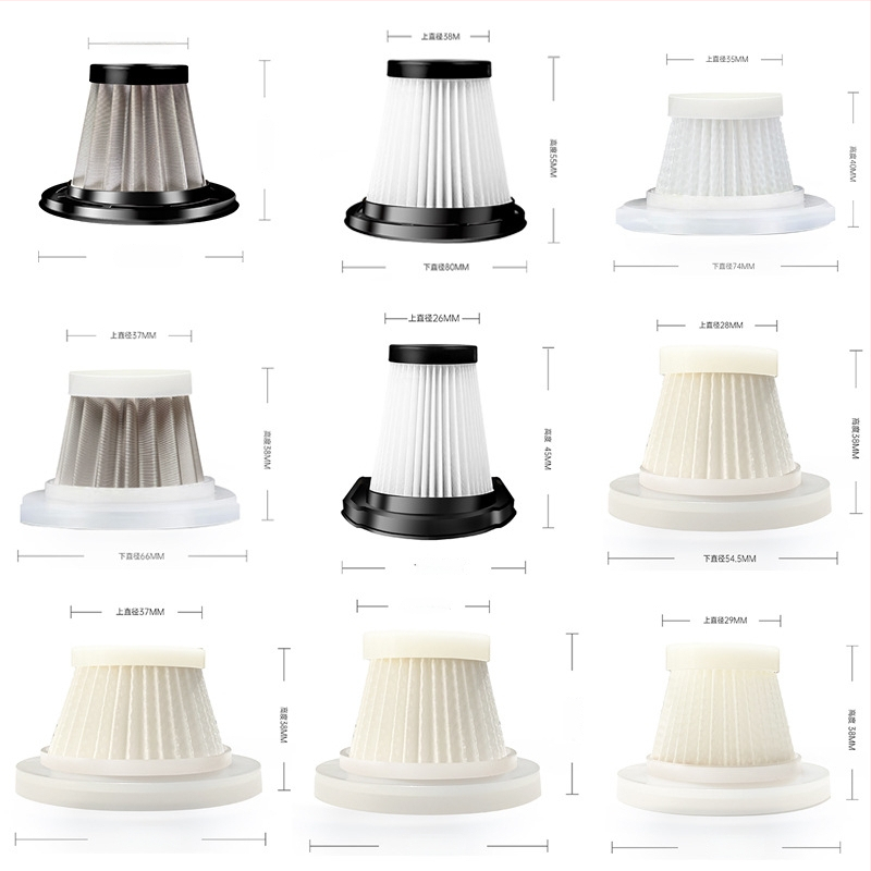 Портативна автомобилна прахосмукачка с метален HEPA филтър, миещ се, стерилизационна функция, 90W, 7.4V, 5500Pa всмукване