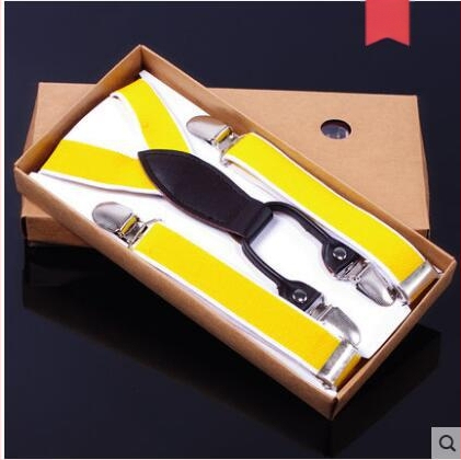 Clipuri pentru bretele copii – patru clipsuri, lungime reglabilă, elasticitate puternică, cruce în spate, unisex