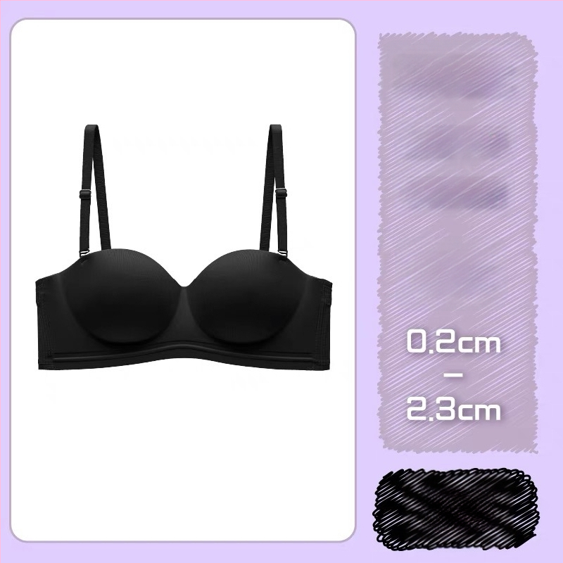 Сутиен за повдигане с чаши 1/2, дишащ найлон, отстраними двойни презрамки, закопчаване с четири реда куки, без метални пръстени