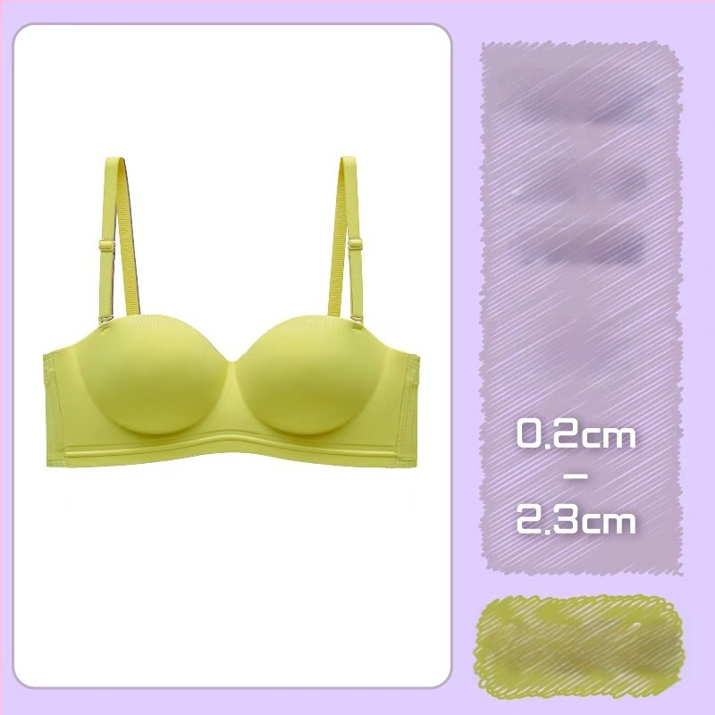 Сутиен за повдигане с чаши 1/2, дишащ найлон, отстраними двойни презрамки, закопчаване с четири реда куки, без метални пръстени