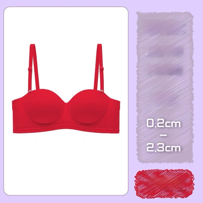 Сутиен за повдигане с чаши 1/2, дишащ найлон, отстраними двойни презрамки, закопчаване с четири реда куки, без метални пръстени