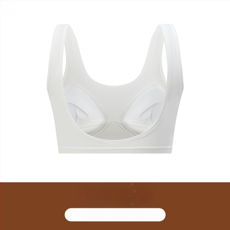 Памучен бюстгърт с обвивка около гърдите и потник (tube top), пълни чаши, 90-95% памук, корсетно вдъхновение, лек спортен стил, дишаща горна опора и оформяне на гърба, попиване на пот.