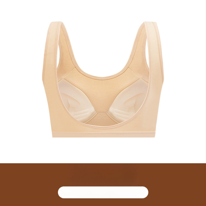 Памучен бюстгърт с обвивка около гърдите и потник (tube top), пълни чаши, 90-95% памук, корсетно вдъхновение, лек спортен стил, дишаща горна опора и оформяне на гърба, попиване на пот.