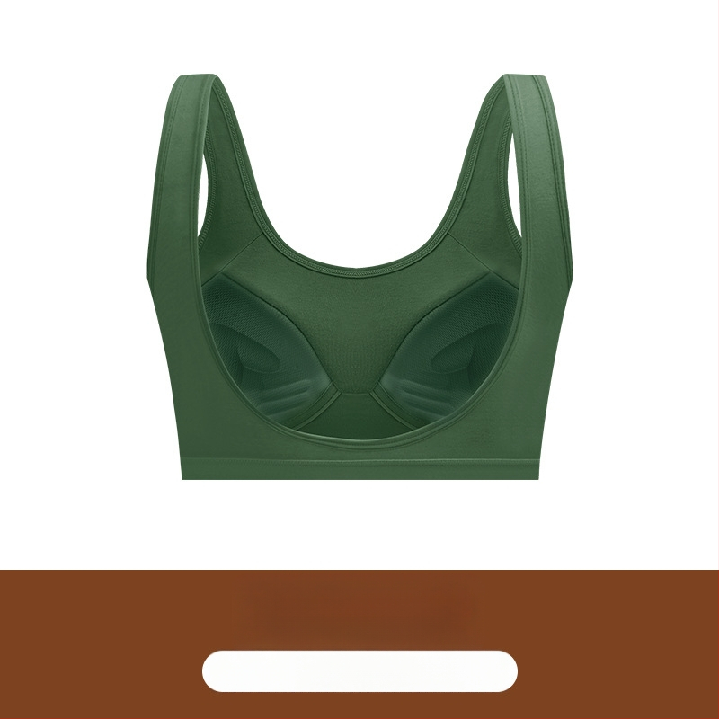 Памучен бюстгърт с обвивка около гърдите и потник (tube top), пълни чаши, 90-95% памук, корсетно вдъхновение, лек спортен стил, дишаща горна опора и оформяне на гърба, попиване на пот.