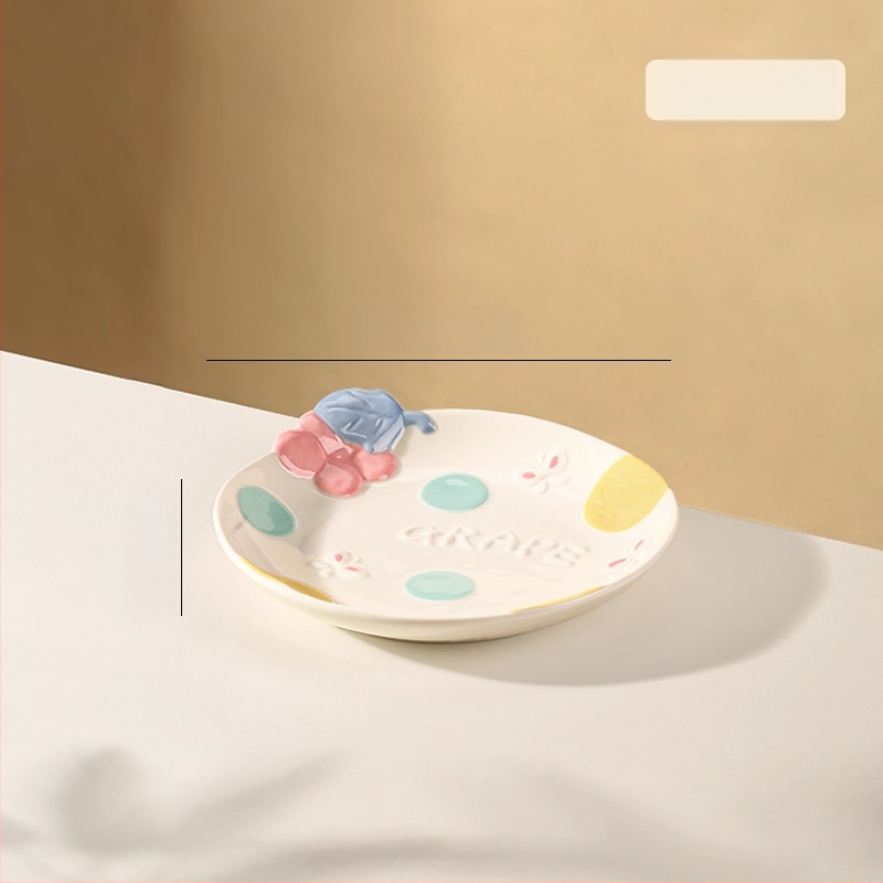 Kerámia étkészlet Magnesium Union – kézzel festett karikatúra dizájn, kerek alak, mikrohullámú sütőben is használható