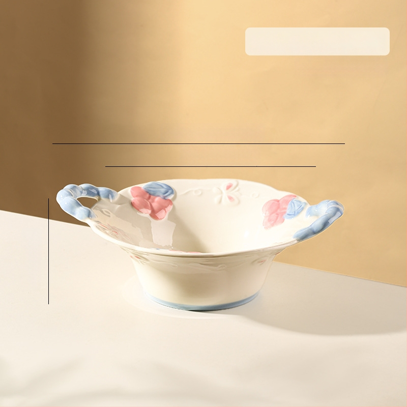 Kerámia étkészlet Magnesium Union – kézzel festett karikatúra dizájn, kerek alak, mikrohullámú sütőben is használható