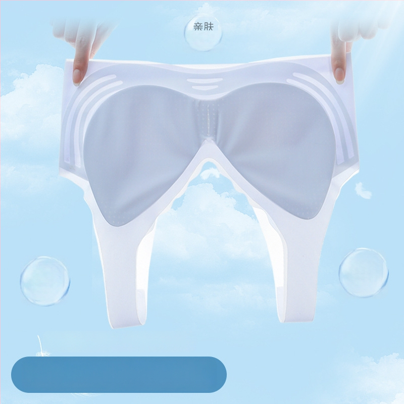 Найлонов бандеу сутиен без презрамки, безшевен, тънки чашки, дишащ дизайн, гръдна дължина