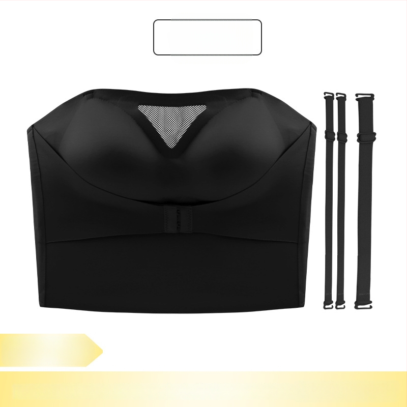 Be petnešėlių formuojanti liemenėlė, neslystanti, vienos dalies, 3/4 kaušeliai, ploni formuojantys kaušeliai, nailonas/Lycra