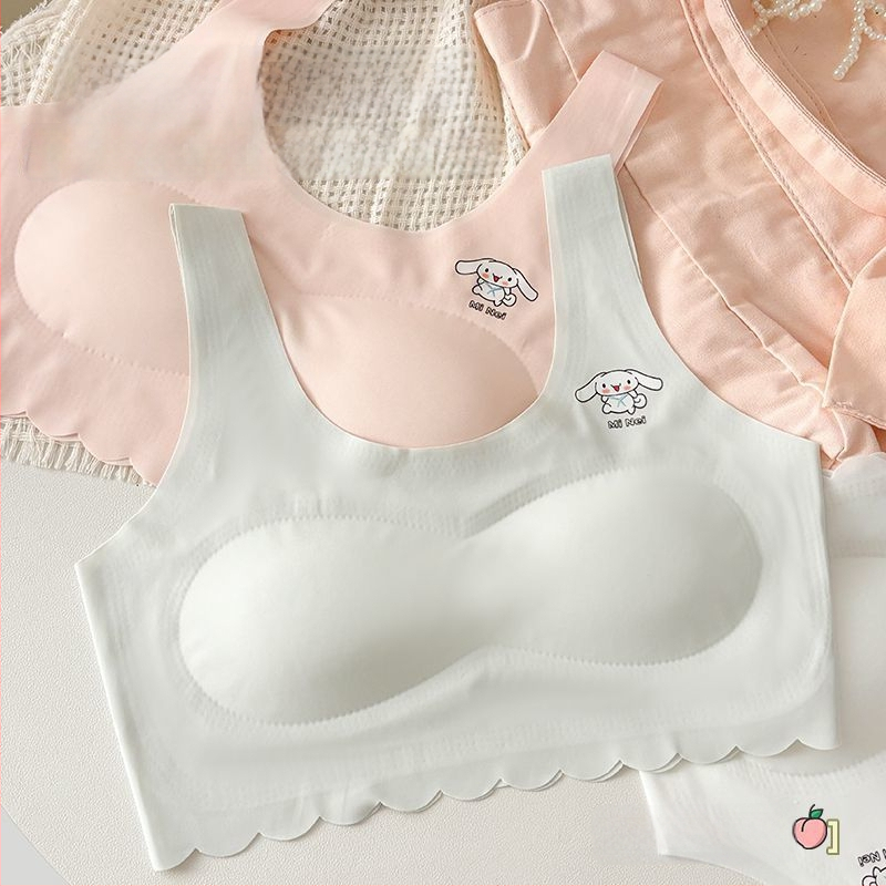 Be õmblusteta rinnahoidja tüdrukutele, 8+ aastat, 100% puuvill, bränd Qian Jincai, suvi 2025