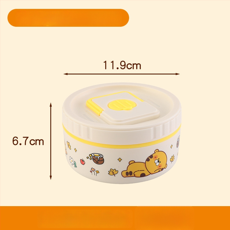 304 rozsdamentes acélból készült hőszigetelt ebédes doboz, többszintű osztályozó kialakítás, mikrohullámú sütőben használható, testreszabás elérhető