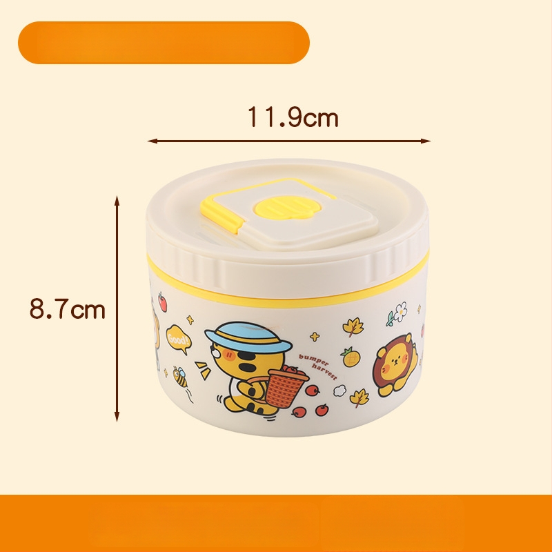 304 rozsdamentes acélból készült hőszigetelt ebédes doboz, többszintű osztályozó kialakítás, mikrohullámú sütőben használható, testreszabás elérhető