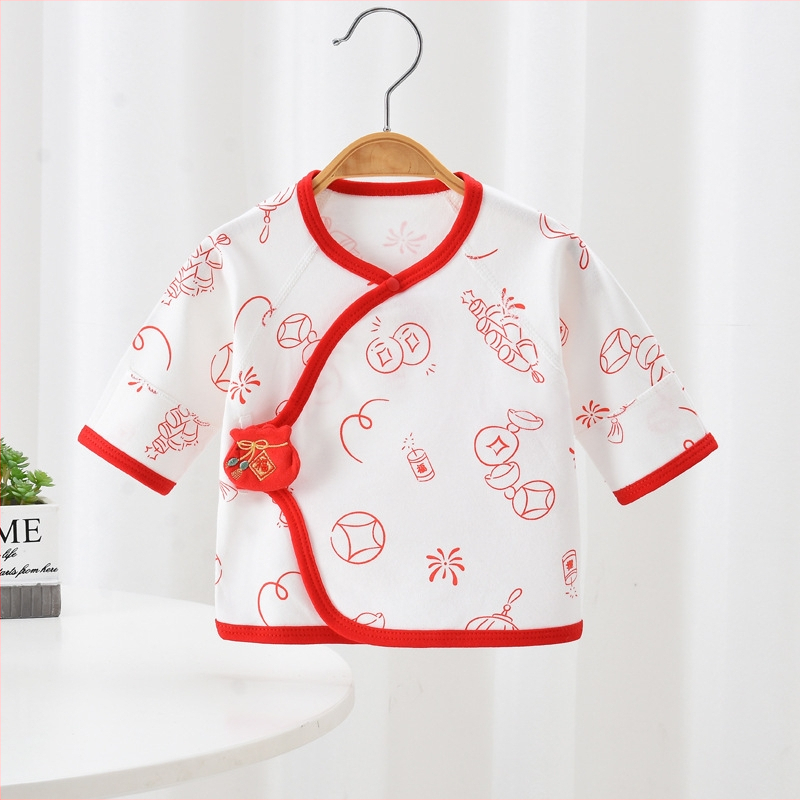 Naujagimiams 100% medvilnės marškinėliai su apvaliu kaklu, unisex, švelnus audinys, pavasaris-ruduo