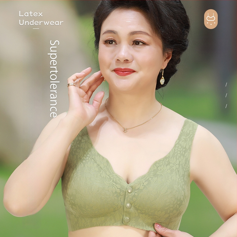 Сутиен за кърмене в стил жилетка с предно закопчаване, пълна чашка, тънки формовани чашки, дантела и найлон, дишащ и удобен