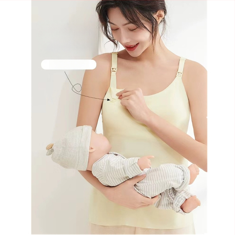 Anyatejes szoptatós tank felső, sling stílus, luxus. Fő anyag: nylon 70–80%. Ujjatlan, vékony szövet 101–120 g/m2. Megjelenés: tavasz 2024. Alkalmas tavasszal, nyáron és ősszel.